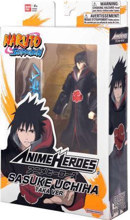 Actual product image Bandai ANIME HERO. NARUTO Sasuke Uchiha Taka Ver. figure 17cm