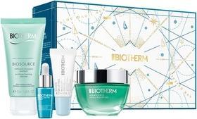 Biotherm Aquasource Hyalu Plump Xmas Set gel visage 50ml + soin lèvres 5ml + Elixir 7ml + nettoyant (Set per la cura del viso)