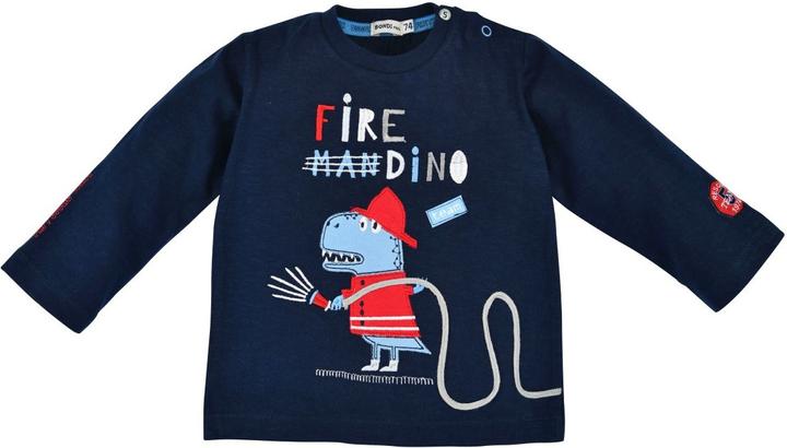 Image du produit Bondi T-shirt à manches longues Fire Dino pour jeunes enfants (62)