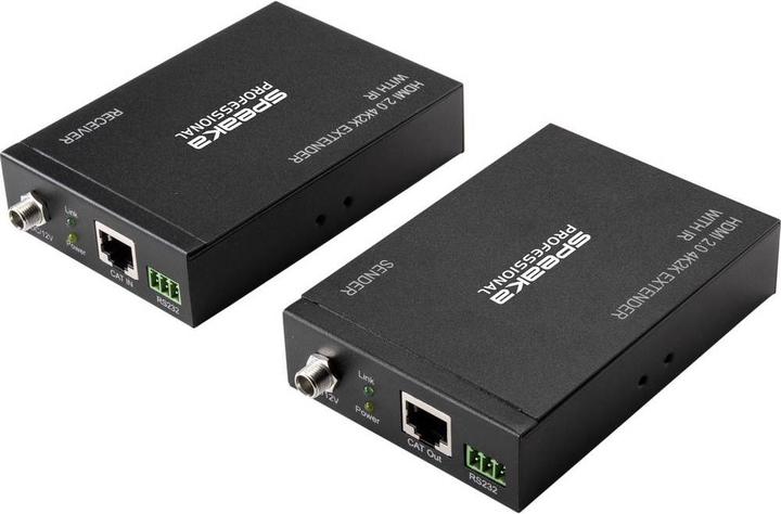 Immagine prodotto SpeaKa Professional Extender SP HDE 300 HDMI® via cavo di rete RJ45 60 m (Estensore)