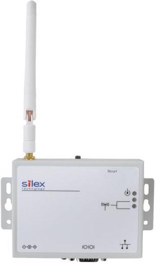 Actual product image Silex Device server SD-3330AC serial RS232 via WLAN