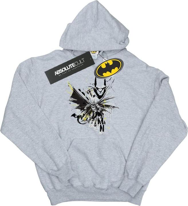 Actual product image Womens/Ladies Batman Batface Splash Hoodie (XL)