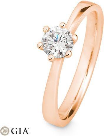Actual product image Breuning RING - 6 prong setting (58, 585/14 K Gold)