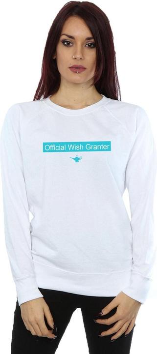 Actual product image Disney Womens/Ladies Aladdin Official Wish Granter Sweatshirt (M)