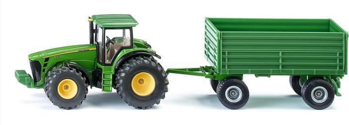 Produktbild Siku John Deere Traktor mit Anhänger