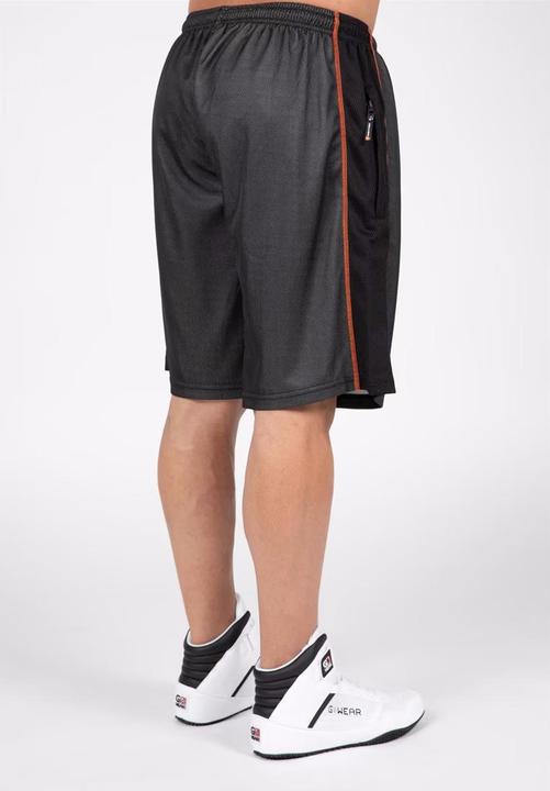 Produktbild Gorilla Wear Wallace Mesh Shorts Grau/Orange (S/M)