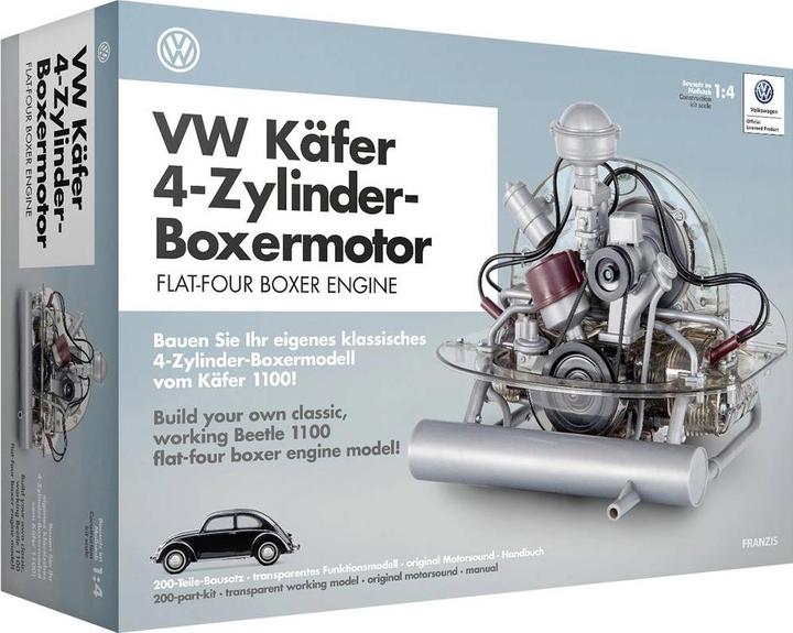 Produktbild Franzis Baubox VW Käfer 4-Zylinder-Boxermotor