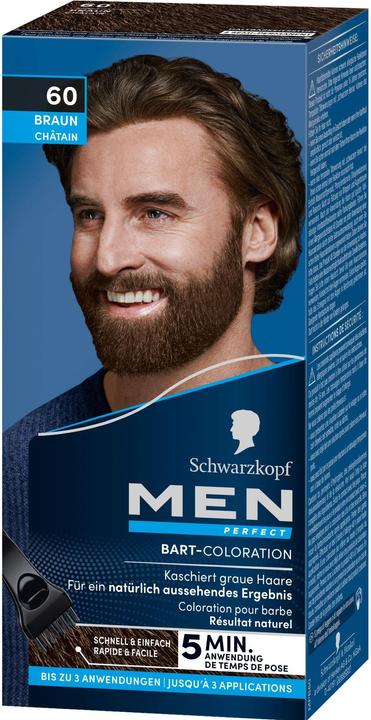 Schwarzkopf Men Perfect Barttönung Perfect Bart (60 Braun)