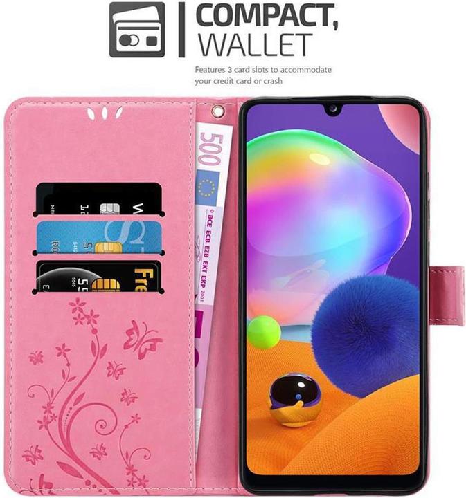 Actual product image Cadorabo Flower Book Cover (Samsung Galaxy A31)