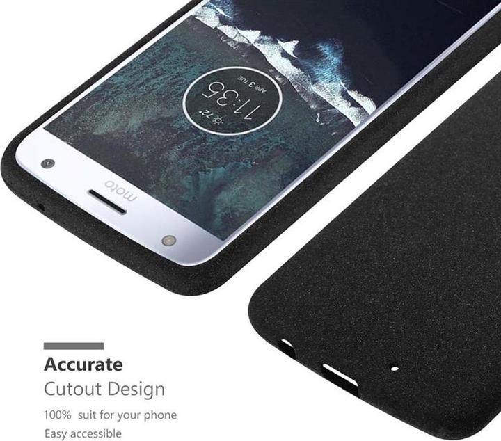Actual product image Cadorabo TPU Frosted Cover (Motorola Moto X4)
