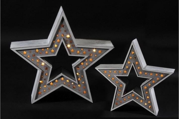 Image du produit GuGus Décoration lumineuse étoile 37 cm en bois
