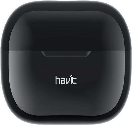 Actual product image Havit TWS Bluetooth Headset Black Wireless Headphones In Ear Music Black (100 h, Wireless)