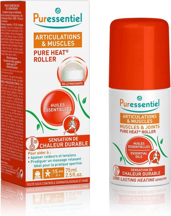 Actual product image Puressentiel Pure Heat Roll-On joint & muscle liq (1 x, 75 ml, 100 g)
