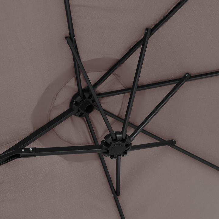 Image du produit Outsunny Parasol double face avec toit anti-vent (1.47 m)