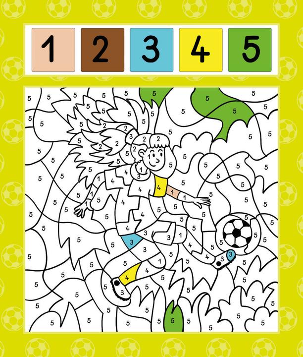 Actual product image Klett My favourite block Toooor! Sporty football puzzles (German)