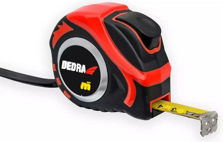 Image du produit Dedra Ruban de mesure en caoutchouc avec verrouillage automatique, 19 mm x 5 m (M591P) (M)