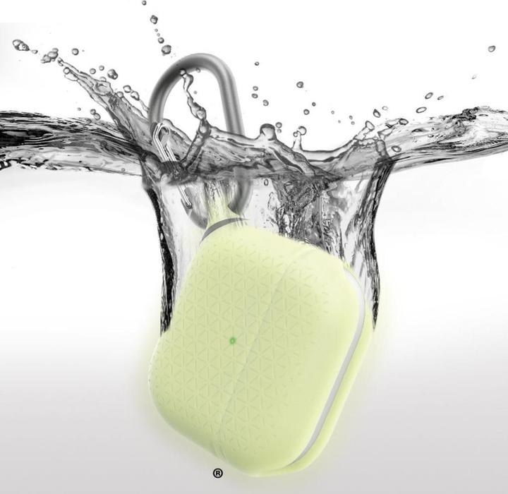 Actual product image Catalyst Vibe Waterproof Protective Case for AirPods Yellow (Headphone bag)
