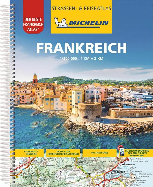 Immagine prodotto Michelin Atlas France (DIN A4) rilegato a spirale