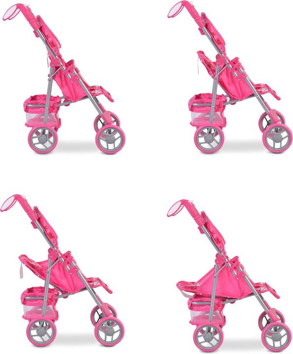 Actual product image Moni Doll carriage Stars 9351 foldable