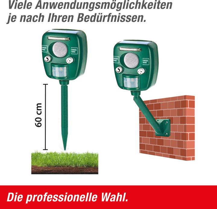 Produktbild Swissinno Ultraschall Tiervertreiber PRO
