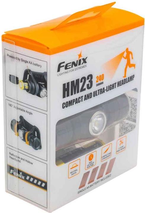 Produktbild Fenix Stirnlampe HM23 Grau Schwarz (240 lm)