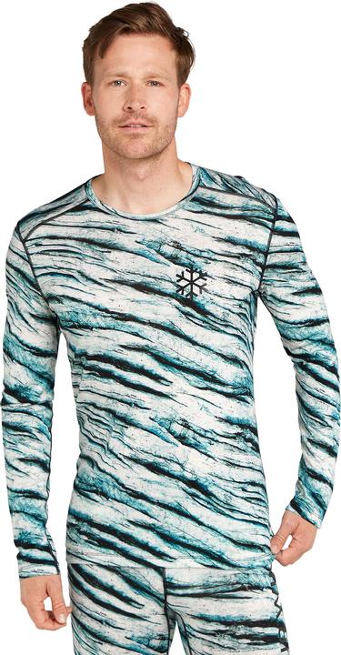 Actual product image Icebreaker Merino 200 Oasis L/S Crewe POW (XL)