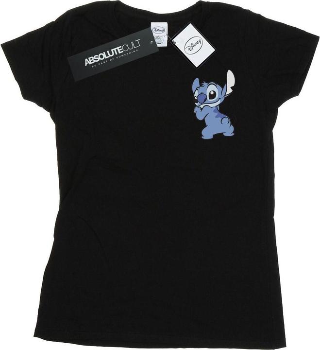 Immagine prodotto Disney Lilo And Stitch Stitch Backside Breast Print Maglietta Donna (XXL)