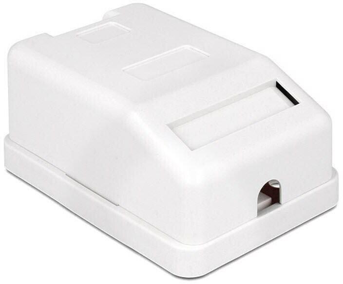 Immagine prodotto Delock Alloggiamento vuoto Keystone: 1 porta (Supporto per modulo Keystone)