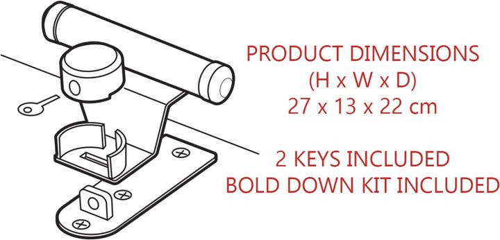 Produktbild Master Lock Garagentür Schloss-Set
