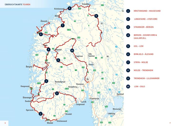 Produktbild Motorrad Reiseführer Fjord-Norwegen