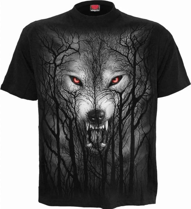 Immagine prodotto Spiral Maglietta Unisex Adulto Lupo della Foresta (L)