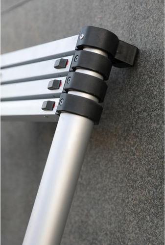 Produktbild CarTech Teleskopleiter 2.6m 1-tlg. Aluminium (Anlegeleiter, 48 cm)
