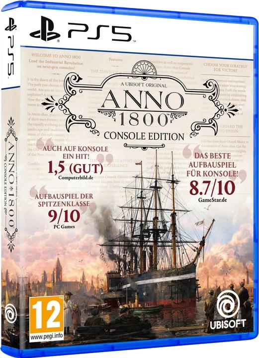 Produktbild Ubisoft Anno 1800 (PS5, DE)