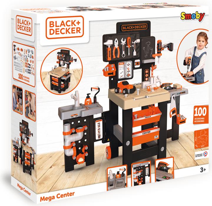 Productafbeelding Smoby Black+Decker Mega Centrum