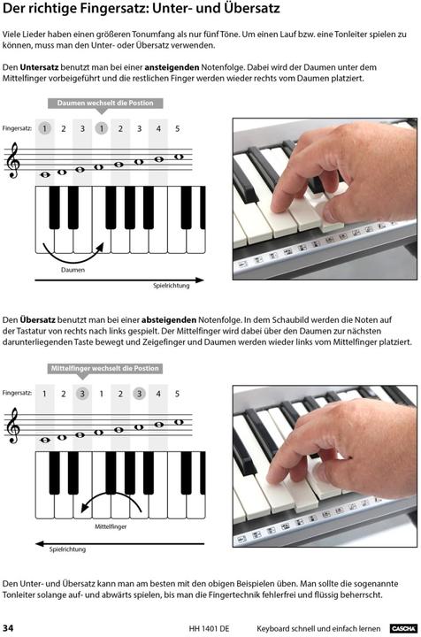 Actual product image Keyboard - Schnell und einfach lernen + CD (German, Helmut Hage, 2016)