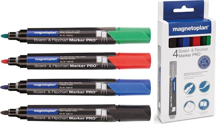 Actual product image Magnetoplan Marker Pro (Multicoloured, 3 mm, 4 x)