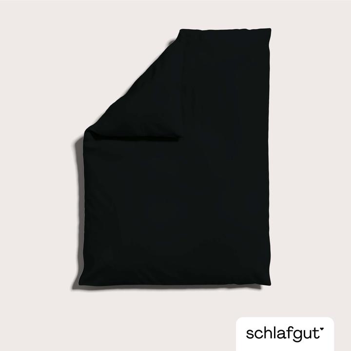 Actual product image schlafgut Woven Satin (Duvet cover, 155 x 220 cm)