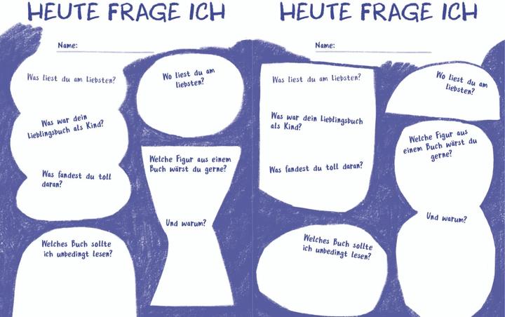 Actual product image Das Buch-Buch - Steckbriefe für deine Lieblingsbücher – witzige Foto-Challenges – alle möglichen (German, Jana Schell, 2023)