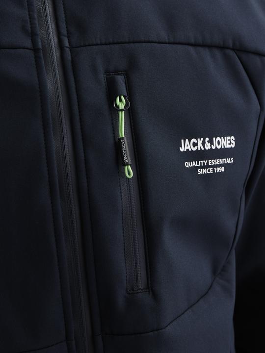 Actual product image Jack & Jones JACK&JONES PLUS JJTHEO SOFTSHELL JACKET PLS Heren Jas - Sky Captain (3XL)