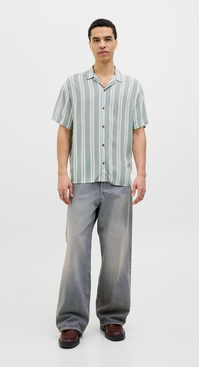 Produktbild Jack & Jones Jjejeff Stripe Resort Shirt Ss Sn (XS)