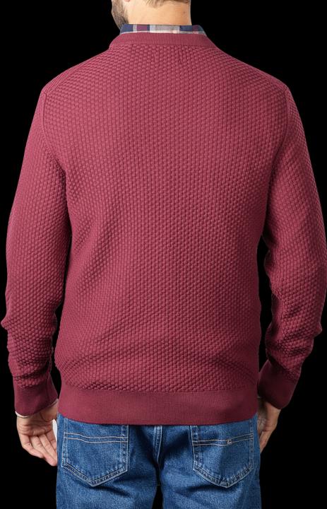 Produktbild GANT Cotton Texture Pullover Crew Neck Red Shadow (L)