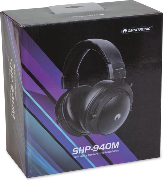 Actual product image Omnitronic SHP-940M Monitoring Headphones (ANC, Cable)