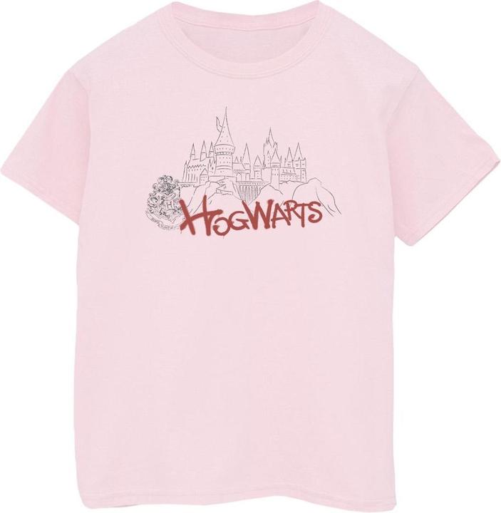 Immagine prodotto Hogwarts Castle Spray Maglietta Ragazze (140, 146)