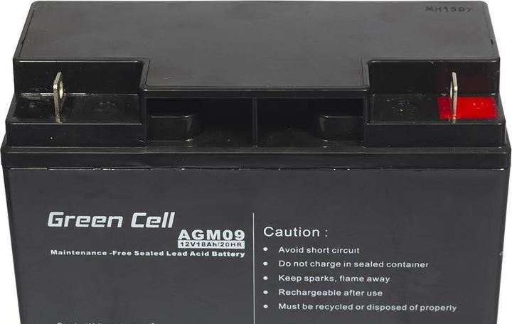 Produktbild GreenCell AGM09 (12 V, 18 Ah)