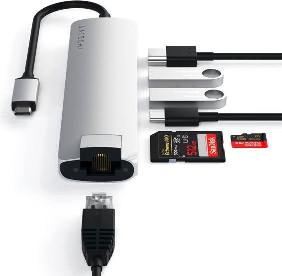 Image du produit Satechi USB-C Slim Multi-port (USB-C, 7 Ports)