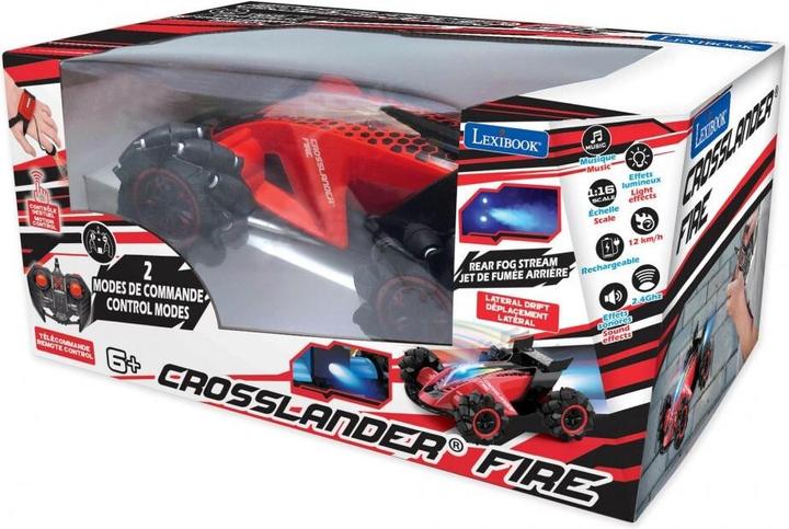 Actual product image Lexibook CROSSLANDER Fire - Remote-controlled vehicle, rechargeable, water mist, wrist control