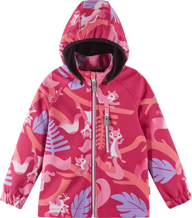 Produktbild Reima Kinder Softshell Jacke Vantti Bright Berry (80)
