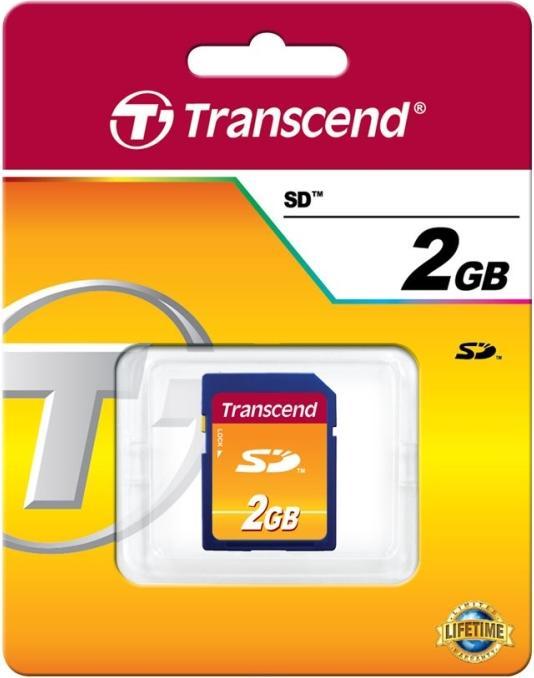 Image du produit Transcend Carte numérique sécurisée SD (2 Go, SD)