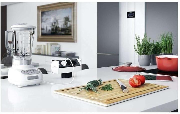 Produktbild IB Connect PRISMA Steckdoseneinheit weiss 1x Typ 13 1x USB-C 60W (1 x, USB-C, Typ 13)