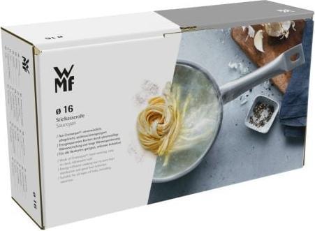 Produktbild WMF Stielkasserolle FUNCTION 4 Silberfarben (16 cm, Kochtopf, Edelstahl)